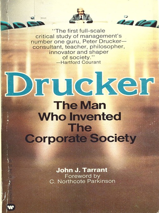 Title details for Drucker by John Tarant - Available
